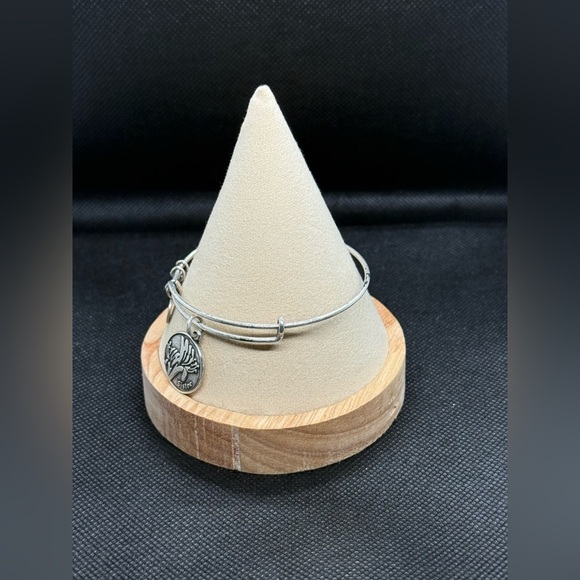 Alex and Ani Silver Bracelet with Charms ‘Sister’ - Picture 3 of 8